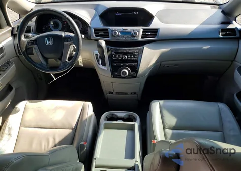 2012 Honda Odyssey Exl z USA, uszkodzony, nr VIN 5FNRL5H67CB146681